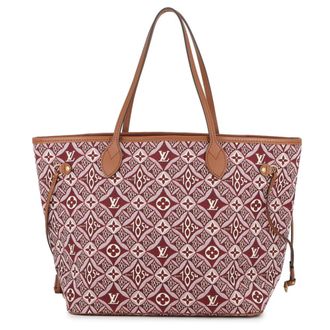 Louis Vuitton Bordeaux Monogram Jacquard Handbag Shoulder Bag Tote Bag (Pre-Owned)
