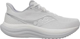 Saucony Mens Triumph 23 Shoes In White/cloud