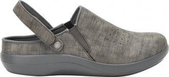Alegria Womens Skillz Slingback Clogs In Etched Smoke