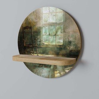 OEM Quietud Solar Estante Redondo