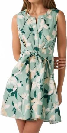 Hutch Mio Mini Dress In Green