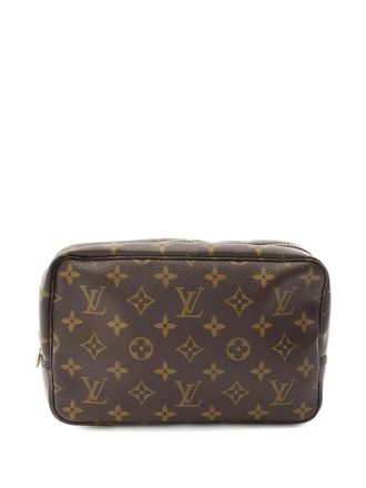 Louis Vuitton Trousse Toilette 23 cosmetic pouch - women - PVC - One Size - Brown
