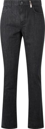 Moschino Elegante Broek - Heren - Flared Jeans - Grijs - 3XL - Katoen - Jeans