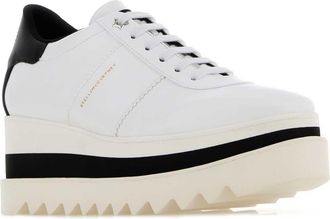 Stella McCartney Womens White Alter Mat Sneakelyse Sneakers Copolyurethane
