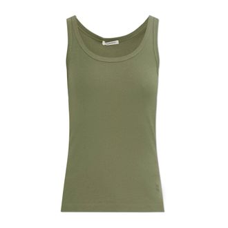 By Malene Birger Sleeveless Tops, female, Green, Size: XS Dali Top