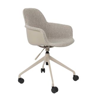 Zuiver Albert Kuip B&uuml;ro-Armlehnstuhl, taupe