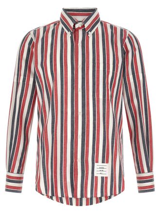 Thom Browne Multicolor Madras Cotton Shirt