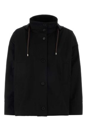 Loewe Black Gabardine Jacket