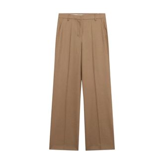 Max Mara Pantalones Cottage - Trousers - Mujer - Beige - 2XS