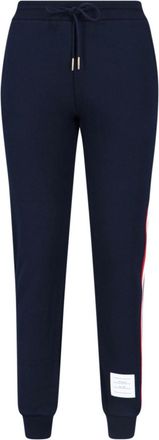 Thom Browne Logo Sweatpants - Blue