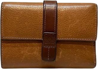 Loewe Pre-owned Wallets, male, Brown, Size: ONE SIZE Pre-owned Vertical Wallet