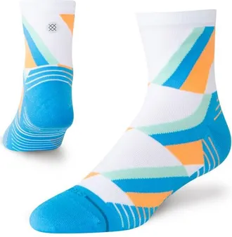 Stance Gamma Ray UL Quarter Multifunktionssocken - Unisex | wei&szlig;/blau