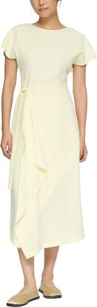 Lafayette 148 New York Petite Draped Side Tie Dress