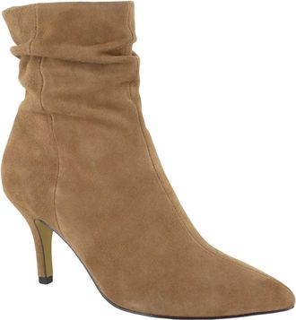 Bella Vita Danielle Boots Womens Saddle Suede Pointed Toe Bootie LION853