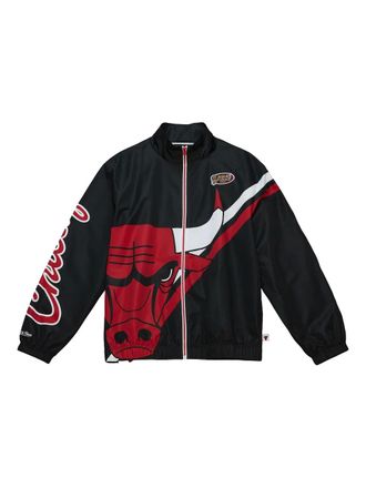 Mitchell & Ness x Vancouver Grizzlies 75th Anniversary Hardwood lichtgewicht jack met grafische print - Zwart