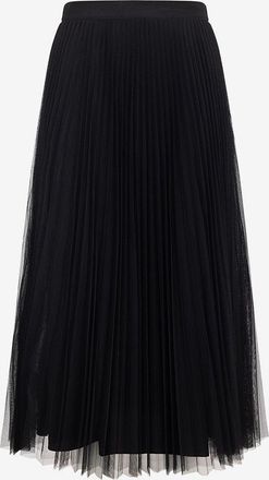 Twinset Plissee-Midirock aus T&uuml;ll