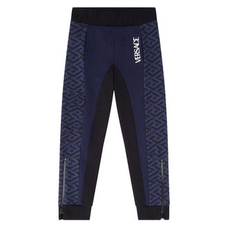 Versace Boys Logo Joggers Navy - Size 10Y