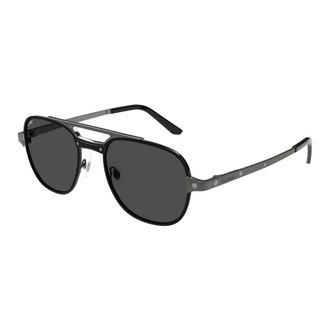 Cartier Ct0477S 002 Zonnebrillen - Heren - Accessoires - Zwart - Maat: 56 MM