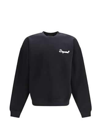 Dsquared2 Black Cotton Sweatshirt