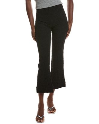 Ganni Textured Suiting Cropped Pant