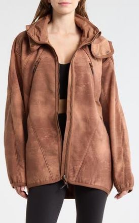 Free People Movement Canyon Crushin Jacket in Toasted Coconut at Nordstrom Rack, Size X-Large