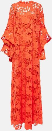 Oscar De La Renta Floral lace kaftan