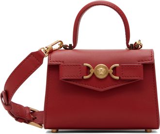 Versace Womens Borsa Shopper Piccola La Medusa in Beige