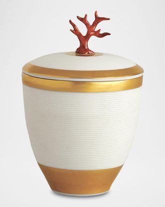 L'OBJET Gold Coral Candle- Pink Champagne