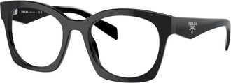 Prada PR A05V Zonnebrillen - unisex - Brillen - Zwart - 52 MM - Accessoires