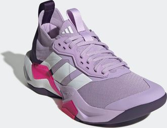 adidas Trainingsschuh ADIDAS PERFORMANCE RAPIDMOVE ADV 2-E, Damen, Gr. 38,5, powplu, ftwwht, shopnk, Textil, Schuhe Trainingsschuh