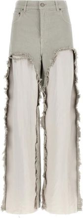 Haikure Bonnie Bull Jeans - Dames - Loose Fit Jeans - Grijs - W24 - Katoen - Jeans