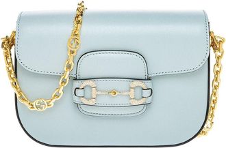 Gucci Horsebit 1955 Canvas & Leather Mini Bag