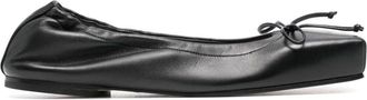 Jacquemus Les Ballerines Ballet flats - women - Calf Leather/Calf Leather/Sheepskin - 37 - Black