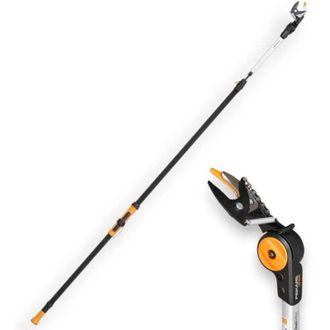 Fiskars Svettatoio telescopico con lama in acciaio ultra temprato con funzione dual action allungabile fino a 4 mt UPX96 Fiskars 1080131
