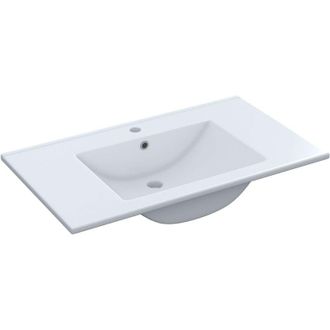 For&eacute;s Fores - Lavamanos Para Ba&ntilde;o Cer&aacute;mico 52x18x40 Cm