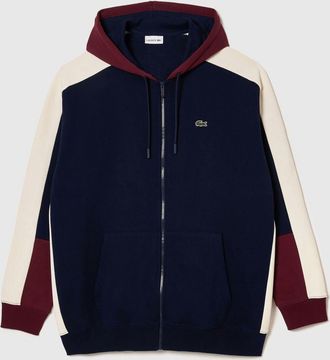 Lacoste Mens Zip Hoodie in Navy - Size 3XL