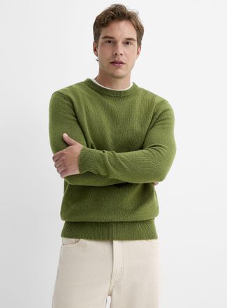 Le 31 Mens Crew-neck sweater Recycled lambswool