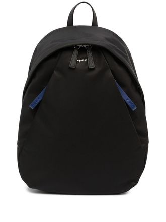 agn&egrave;s b. classic tonal backpack - women - Nylon - One Size - Black
