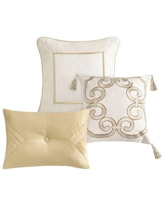 Waterford Valetta Set Of 3 Decorative Pillows