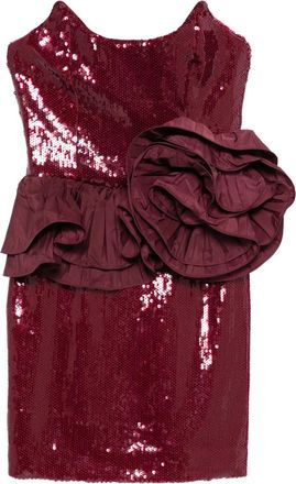 Rebecca Vallance Mini-jurk met pailletten - Rood