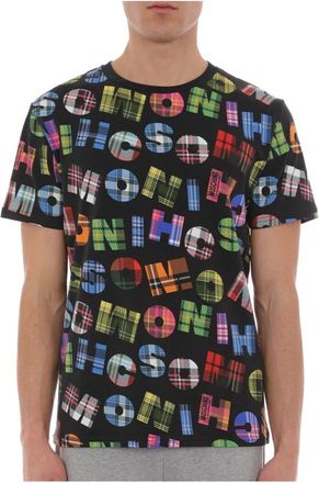 Moschino Logo All Over Katoenen Ondergoed - Heren - T-shirts - Veelkleurig - M - Katoen - Tops