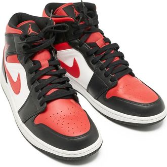 Nike Jordan Sneakers Air Jordan 1 Mid in pelle - Rosso