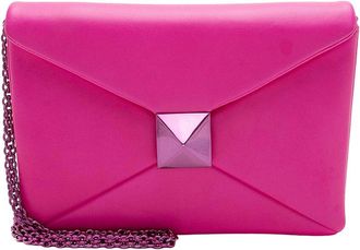 Valentino Lambskin One Stud Shoulder Bag (Authentic Pre-Loved)