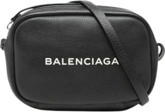 Balenciaga Pre-owned Cross Body Bags, female, Black, Size: ONE SIZE Pre-owned Vintage Shoulder Bag