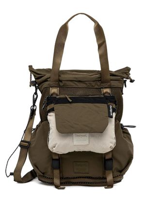 Desigual top-handle backpack - women - Fabric - One Size - Green