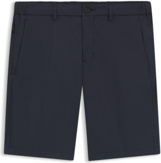 BOSS Water-repellent shorts with easy-iron finish