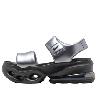 Nike (WMNS) Nike Air Max Halo Sandals Metallic Cool Grey Black IO1959-010