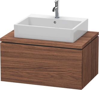Duravit Armario Consola Bajo L-cube 400x820x547mm Nogal Oscuro