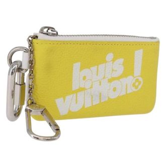 Louis Vuitton Pre-owned Wallets, female, Yellow, Size: ONE SIZE Pre-owned Vintage Coin Purse