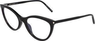 Saint Laurent SL 833 Cat-eye Optische Montuur - unisex - Brillen - Zwart - 55 MM - Accessoires